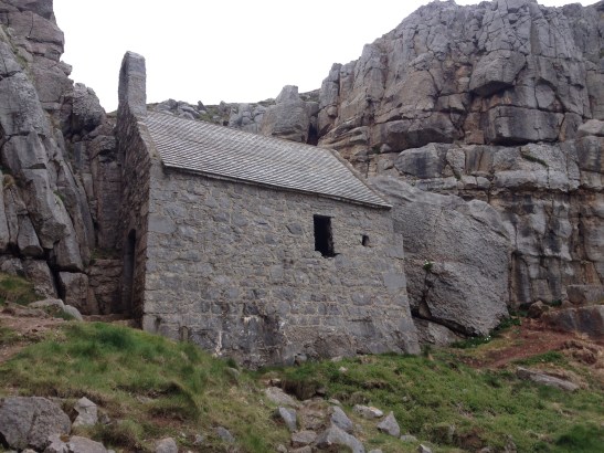 Location 1: St Govans Chapel  near Bosheston